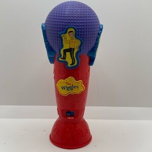 The Wiggles SING WITH ME Microphone - Spin Master Plays 8 Different Songs broken
